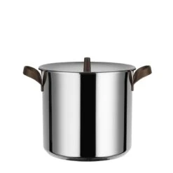 Alessi Edo Kochgeschirr, 4 Töpfe Mit 3 Deckeln -Geschäft Für Wohndekoration 0006 PU100 24 cop A4 3500pxl