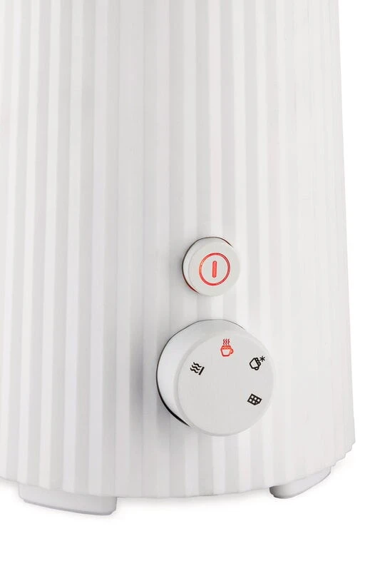 Alessi Plissé Milchaufschäumer, Schwarz 3 Alessi Plissé Milchaufschäumer, Schwarz – Bild 3