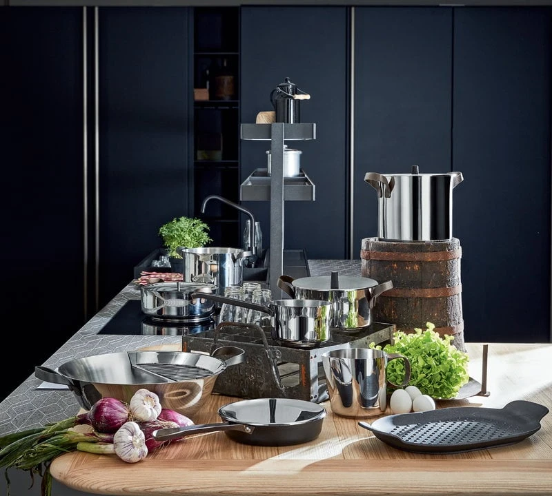 Alessi Wok-Pfanne Edo 2 Alessi Wok-Pfanne Edo – Bild 2