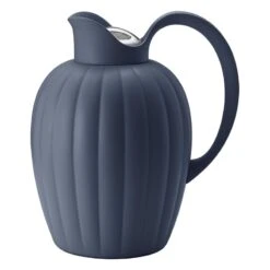 Georg Jensen Bernadotte Thermoskanne, 1 L, Abendblau