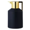 Normann Copenhagen Geo Isolierkanne, 1,5 L, Schwarz - Gold