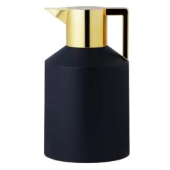 Normann Copenhagen Geo Isolierkanne, 1,5 L, Schwarz - Gold