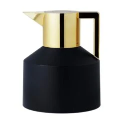 Normann Copenhagen Geo Isolierkanne, Schwarz - Gold