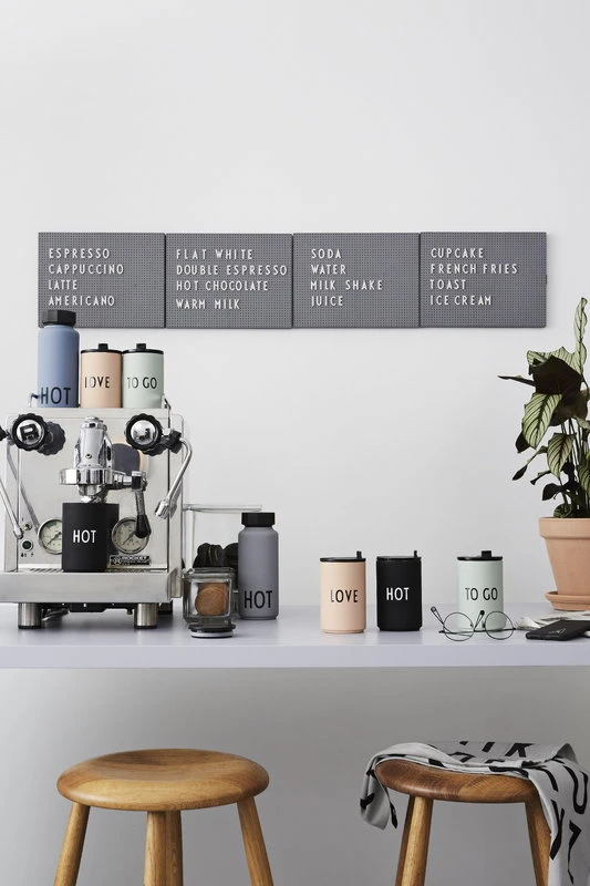 Design Letters Messageboard A4, Dunkelgrau 2 Design Letters Messageboard A4, Dunkelgrau – Bild 2