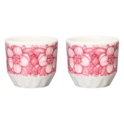 Arabia Huvila Eierbecher, 4 cl, 2 Stück