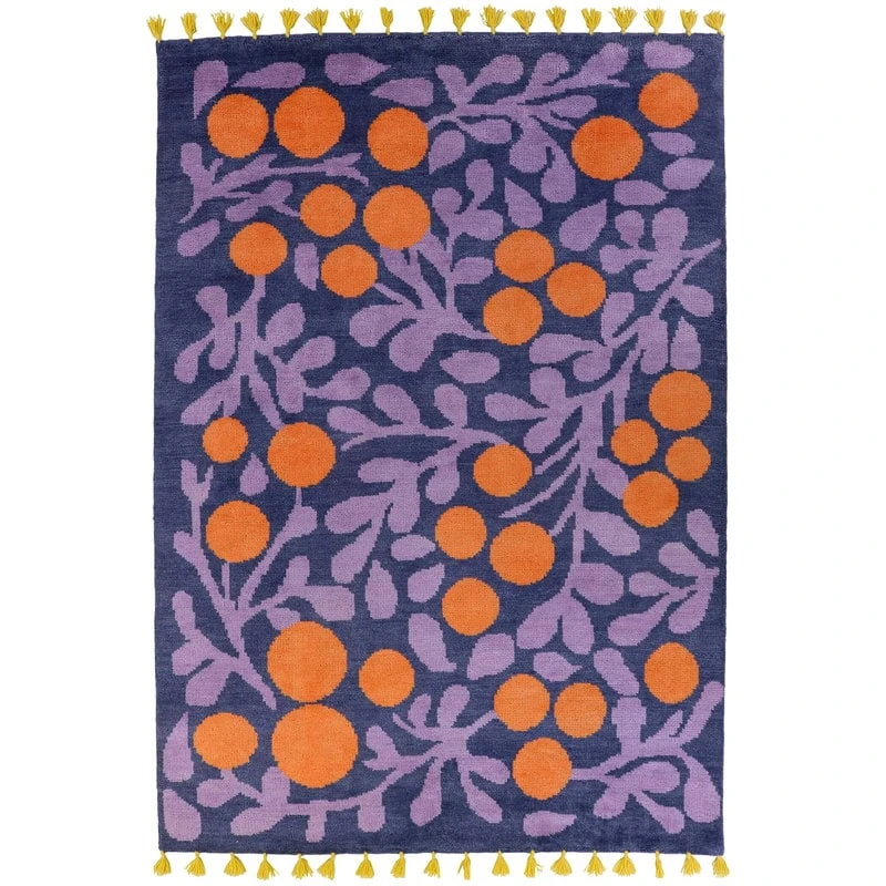 Terttu Teppich, Blau 1 Terttu Teppich, Blau