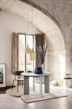 Ferm LIVING Ceramic Korb, Klein, Gebrochen Weiß -Geschäft Für Wohndekoration 113 2127 1