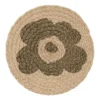 Marimekko Unikko Untersetzer, Jute