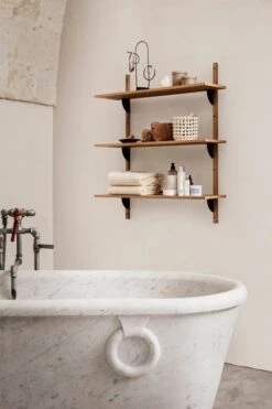 Ferm LIVING Ceramic Korb, Klein, Gebrochen Weiß -Geschäft Für Wohndekoration 126 0023