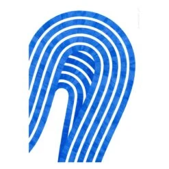 Entropy Blue 01 Poster