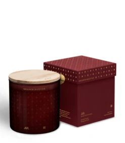 Skandinavisk Duftkerze Mit Deckel, JUL, 400 G -Geschäft Für Wohndekoration 20113 2 JUL CANDLE 400G