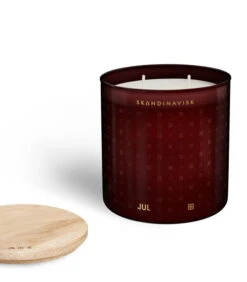 Skandinavisk Duftkerze Mit Deckel, JUL, 400 G -Geschäft Für Wohndekoration 20113 4 JUL CANDLE 400G