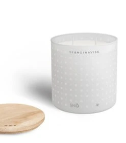 Skandinavisk Duftkerze Mit Deckel, SNÖ, 400 G -Geschäft Für Wohndekoration 20114 4 SNO CANDLE 400G