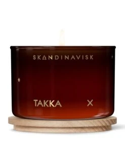 Skandinavisk Duftkerze Mit Deckel, TAKKA, 90 G -Geschäft Für Wohndekoration 20122 4 TAKKA CANDLE 90G