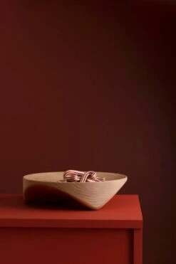 Måne Schale, Esche Gewachst/geölt -Geschäft Für Wohndekoration 2022 Nedre Foss Christmas Mne