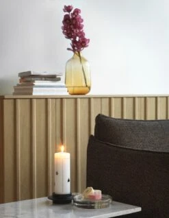 Normann Copenhagen Mass Schale, 17 Cm, Klar -Geschäft Für Wohndekoration 2022 Christmas Candle 2022 Heima Block Candle 03