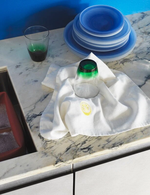 Normann Copenhagen Cosmic Glasteller, 27 Cm, Blau 5 Normann Copenhagen Cosmic Glasteller, 27 Cm, Blau – Bild 5