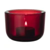 Iittala Votivglas Valkea, 60 Mm, Moosbeerrot