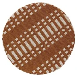 Sitzkissen Nereus Discushion, Ziegelfarben