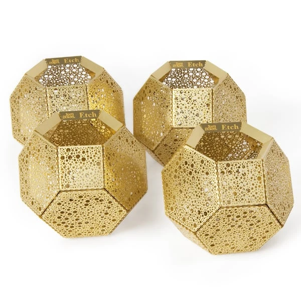 Tom Dixon Etch Kerzenhalter, Messing 2 Tom Dixon Etch Kerzenhalter, Messing – Bild 2