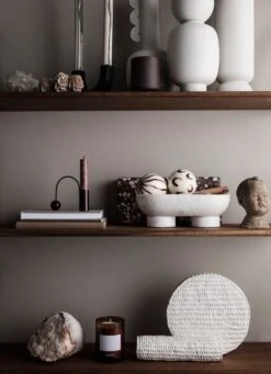 Ferm LIVING Schale Alza, Weißer Marmor -Geschäft Für Wohndekoration 33 17527