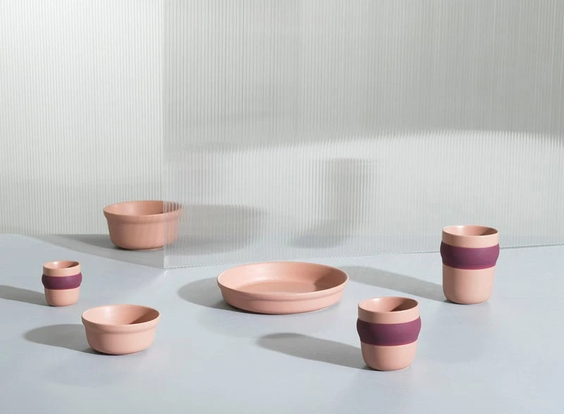 Normann Copenhagen Obi Platte, 20 Cm, Zartrosa 6 Normann Copenhagen Obi Platte, 20 Cm, Zartrosa – Bild 6