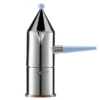 Alessi La Conica Manico Lungo Espressokocher, Stahl, Hellblau