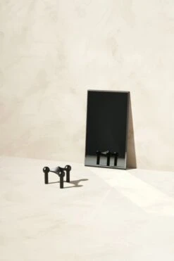 Kerzenständer STOFF Nagel, Mattschwarz -Geschäft Für Wohndekoration 5700002079589