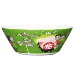 Arabia Mumin-Schale, Tofslan Und Vifslan, Grün