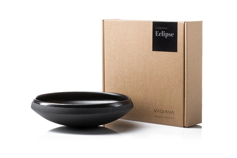 Eclipse Schale, 0,7 L, Flach, Schwarz 2 Eclipse Schale, 0,7 L, Flach, Schwarz – Bild 2