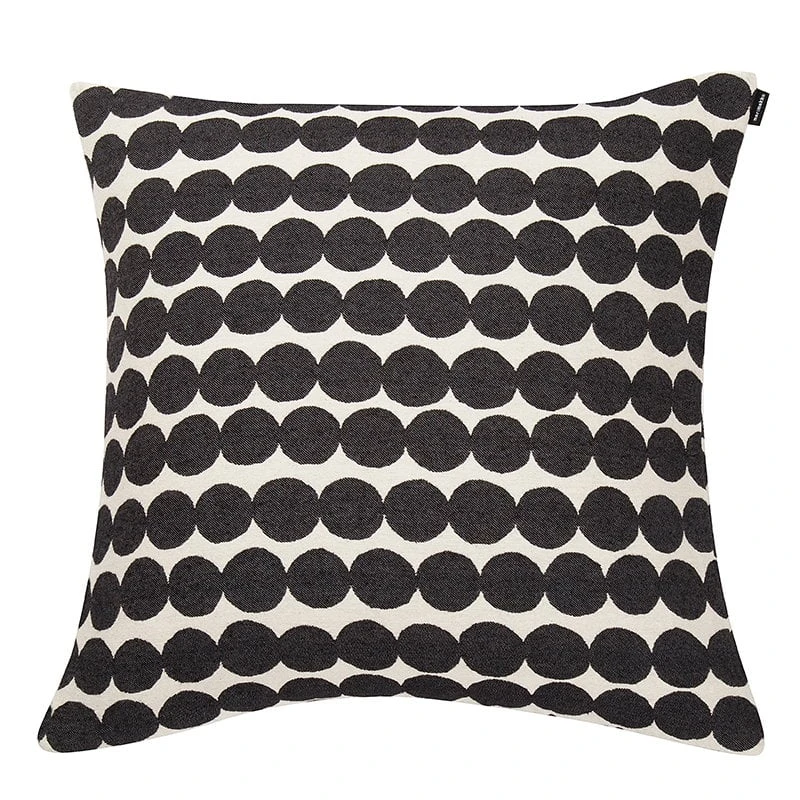 Marimekko Kissenbezug Räsymatto, Schwarz-weiß 1 Marimekko Kissenbezug Räsymatto, Schwarz-weiß