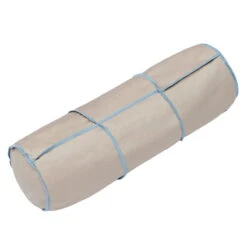 Nackenrolle, 60 X 20 Cm, Beige - Himmelblau