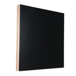 Noteboard, Quadratisch, 50 Cm, Schwarz