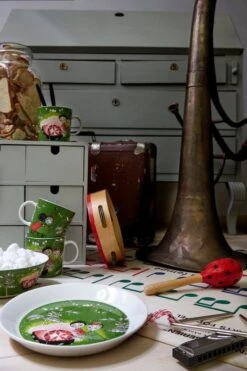 Arabia Mumin-Schale, Tofslan Und Vifslan, Grün 10 Arabia Mumin-Schale, Tofslan Und Vifslan, Grün -Geschäft Für Wohndekoration ARABIA Moomin 2017 Thingumy and Bob 1