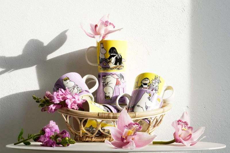 Arabia Mumin-Becher, Snorkfräulein, Lila 4 Arabia Mumin-Becher, Snorkfräulein, Lila – Bild 4