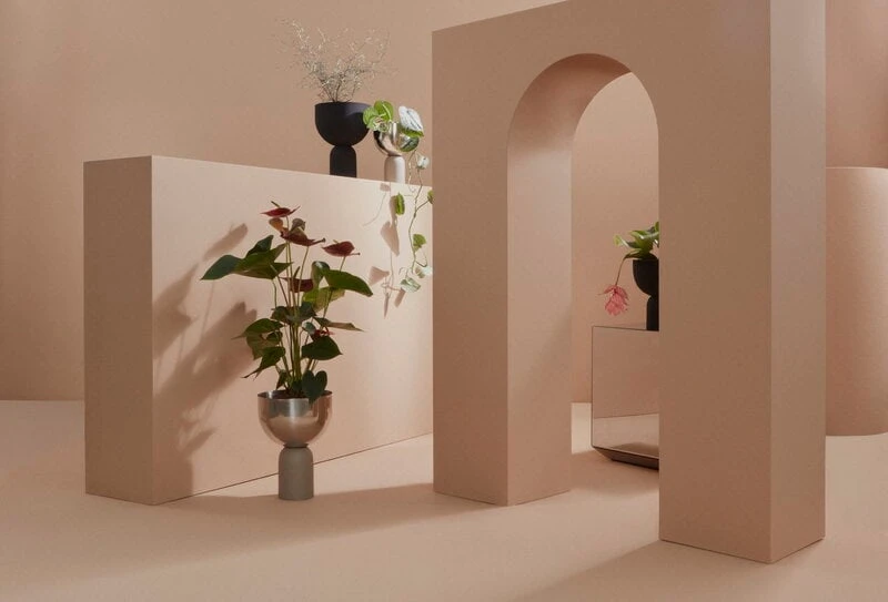 AYTM Torus Blumentopf, S, Schwarz 3 AYTM Torus Blumentopf, S, Schwarz – Bild 3