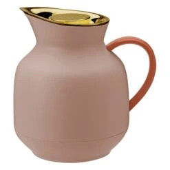 Stelton Amphora Isolierkanne Für Tee, 1 l, Weiches Pfirsichrosa