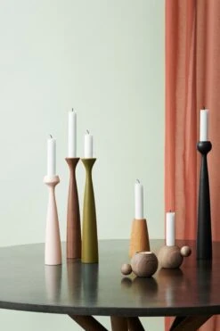 Rose Kerzenhalter, Eiche Geölt -Geschäft Für Wohndekoration Applicata 9