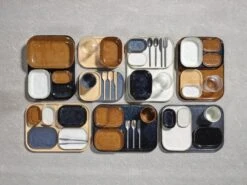 Serax Schale Merci No 7, Ocker/braun -Geschäft Für Wohndekoration B5117136s110