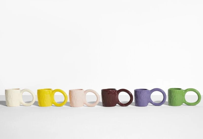 Donut Tasse, M, Zitronengelb 4 Donut Tasse, M, Zitronengelb – Bild 4