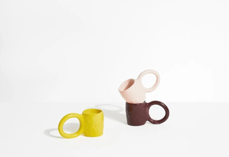 Donut Tasse, M, Zitronengelb 2 Donut Tasse, M, Zitronengelb – Bild 2