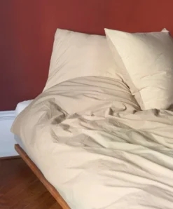 Hay Duo Kopfkissenbezug, Cappuccino -Geschäft Für Wohndekoration Duo Bed Linen Duvet Cover cappuccino Duo Bed Linen Pillow Case cappuccino