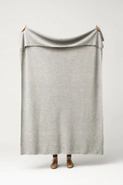 Aymara Plaid, 190 X 130 cm, Hellgrau -Geschäft Für Wohndekoration F R aymara plaid Grey 190x130cm