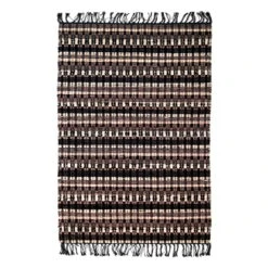 Huvila Teppich, Schwarz