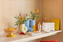 Alessi Sottsass Korkenzieher, Rot – Rosa – Gelb -Geschäft Für Wohndekoration FDS ruoka Alessi5