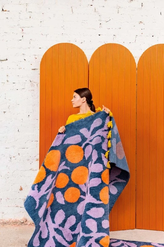 Terttu Teppich, Blau 5 Terttu Teppich, Blau – Bild 5