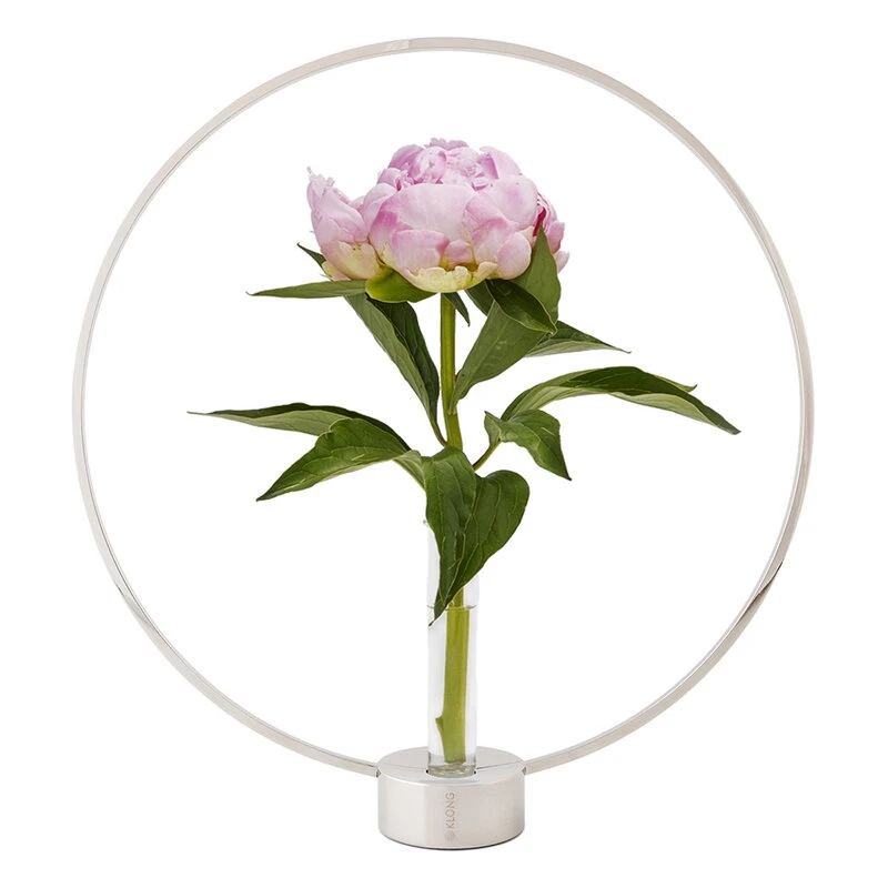 Klong Kerzenhalter Gloria, Klein, Nickel 2 Klong Kerzenhalter Gloria, Klein, Nickel – Bild 2