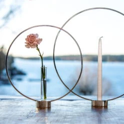 Klong Kerzenhalter Gloria, Klein, Nickel 9 Klong Kerzenhalter Gloria, Klein, Nickel -Geschäft Für Wohndekoration Gloria Small Nickel 5