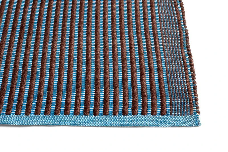 Hay Tapis Teppich, Kastanienbraun – Blau 3 Hay Tapis Teppich, Kastanienbraun – Blau – Bild 3