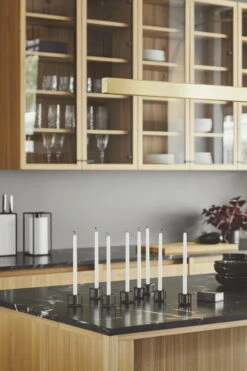 By Lassen Kubus Micro Kerzenhalter, 2 Stück, Schwarz -Geschäft Für Wohndekoration Heg Mller 210622 byLassen Sllerd og kvanum10731 copy